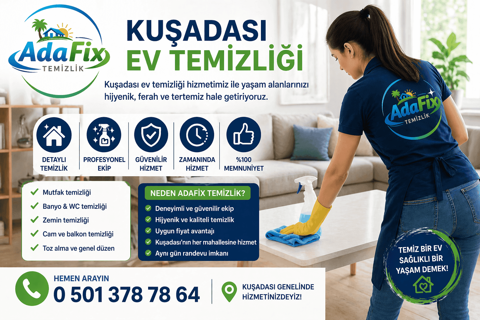 Kuşadası Ev Temizliğ