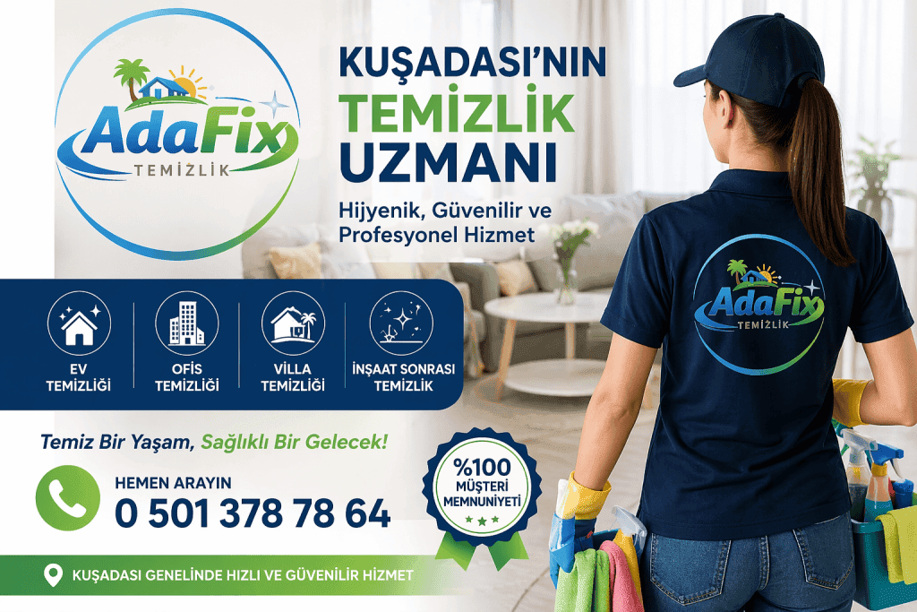 kuşadası temizlikçi hizmeti