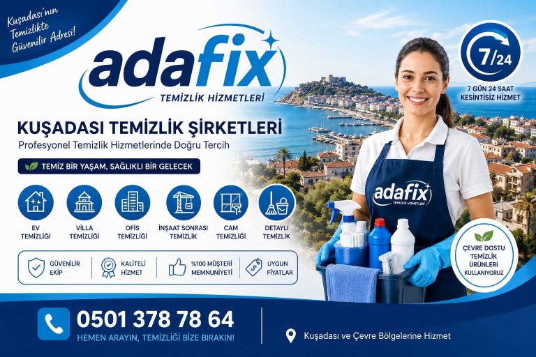 Kuşadası Temizlik Şirketleri